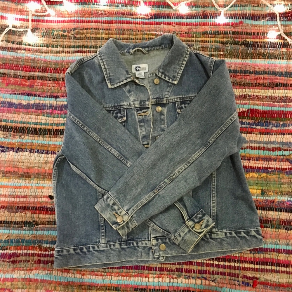 Arizona Jean Company Faded Jean Jacket